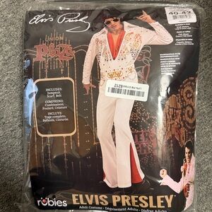 Rubie's Elvis Presley Costume with Black Wig